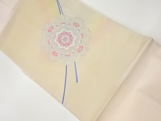 リサイクル　華紋模様織出し暈し名古屋帯